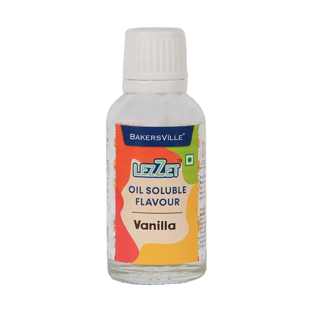 Lezzet Premium Concentrated Oil Soluble Flavour Essence ( Vanilla ) for Chocolate, Cake Making, Candy, Cookies, Ice Creams, Desserts | Water & Oil Soluble | Sugar-Free | 30ml (B09TP6WSY5) Amazon Price History, Amazon Price Tracker