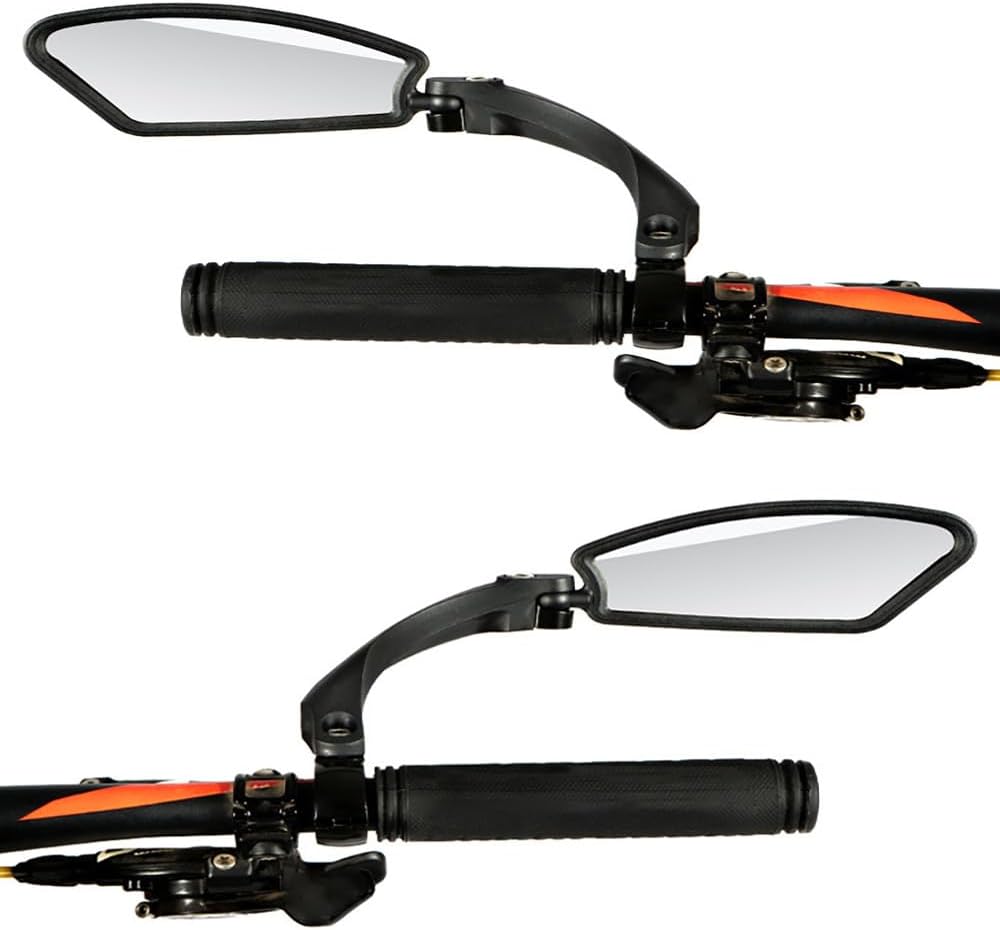 2Pcs Bicycle Rearview Mirror for Fuji Absolute (2007-2025), 360° Adjustable Fits Diameter of 21-26mm Handlebars Left Right Mirror