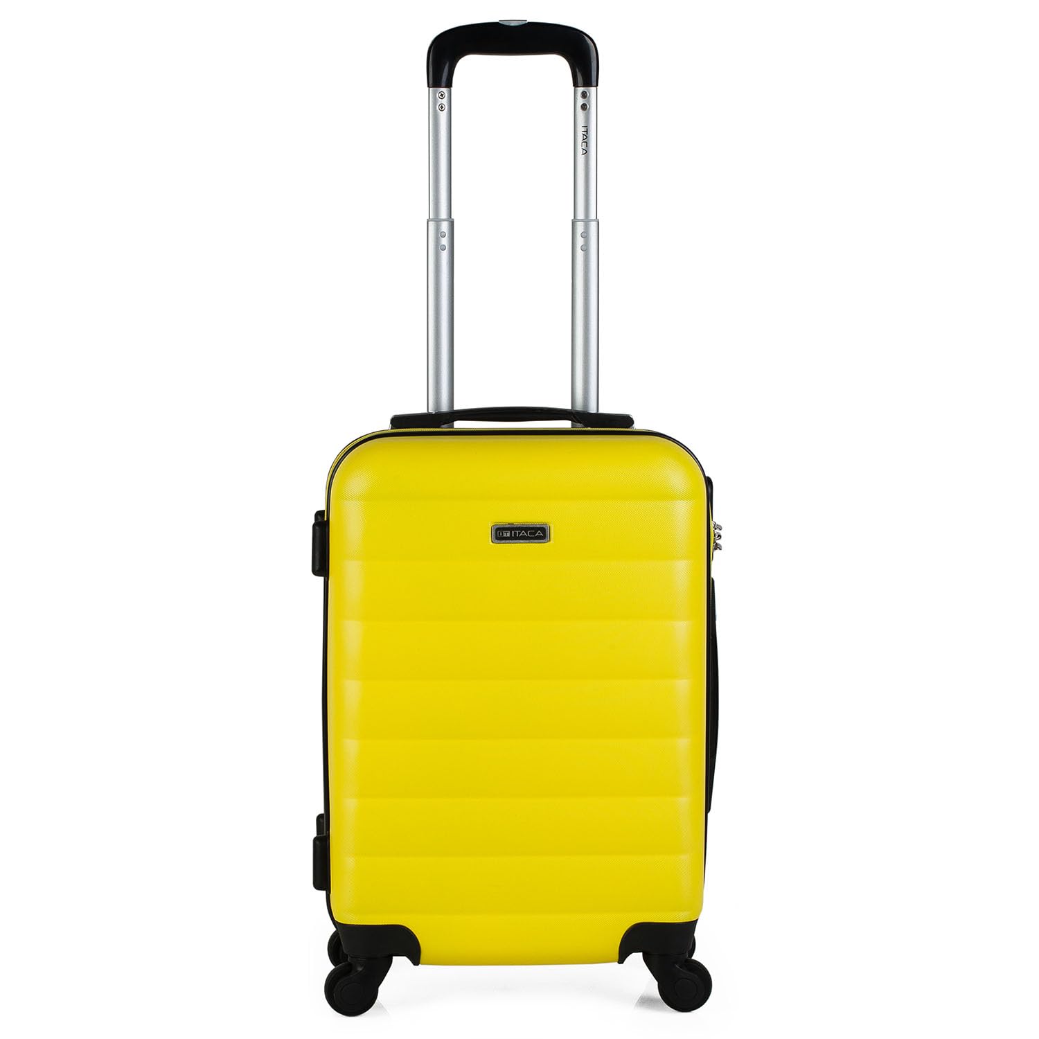 ITACA - Maleta de Cabina 55x40x20 - Maletas De Viaje Cabina Rígidas Trolley con 4 Ruedas Dobles para Avion Ligera Equipaje De Mano Candado de Combinación. Compatible Ryanair, Amarillo — view 8