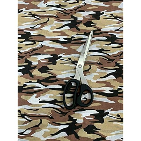 Khaki 1 Metre Pre Cut Army Fabric Cover