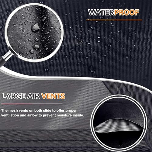 Image of 𝟮𝟬𝟮5𝗡𝗲𝘄 Ice Cream Maker Dust Cover, Ice Cream Maker Dust Visible Protector with Visible Window and Pocket Protectors for Ninja Ice Cream Maker (Nc701)