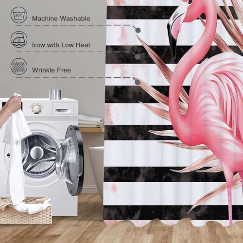 Rideau douche 180x180 tissu polyester imperméable lavable avec 12 crochets