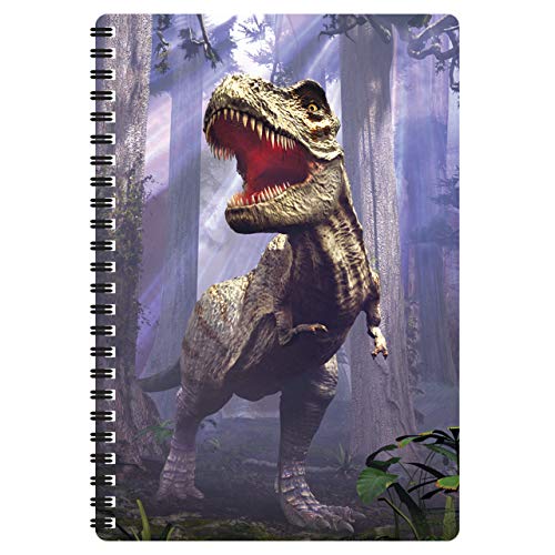 3D LiveLife T-Rex Notebook, 80 Pages, 8.5x5.5 in.