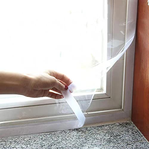 Kit de aislamiento para ventanas lámina aislante transparente impermeable contra viento 6