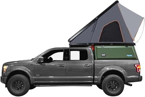 ASANEST Rooftop Tent Hard Shell, Rooftop Tent for Camping, Rooftop Tent for Van Jeep SUV Truck Car Tents for Camping,Aluminum Alloy Triangle roof Tent Waterproof 2-3 People