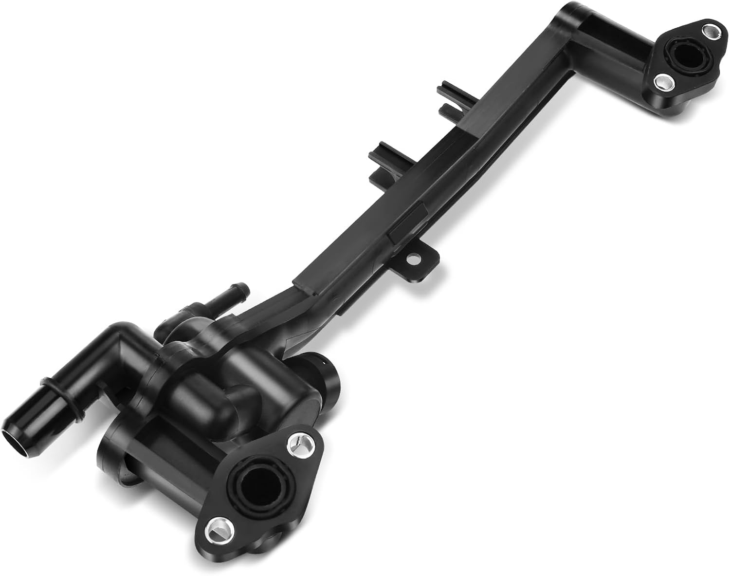 A-Premium Heater Manifold Tube Pipe, Metal, Automotive Heating System Parts, Automotive Part, Heater Pipe, Black, 1 Piece