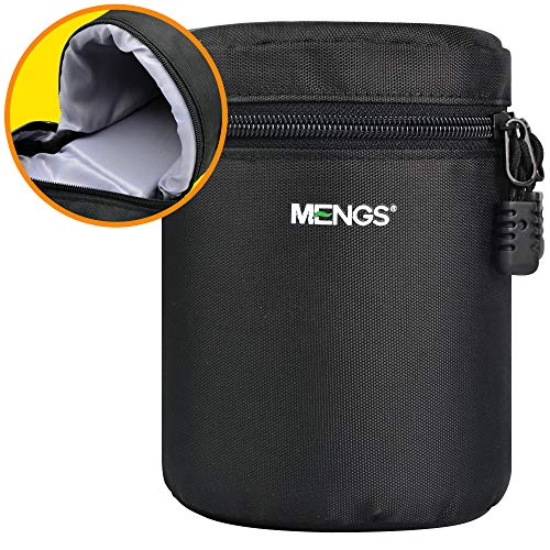MENGS FY-2 800D Nylon Objektivbeutel Verdicken Schutz Gepolsterte Kamera Objektivtaschen für DSLR Digitalkamera Objektive