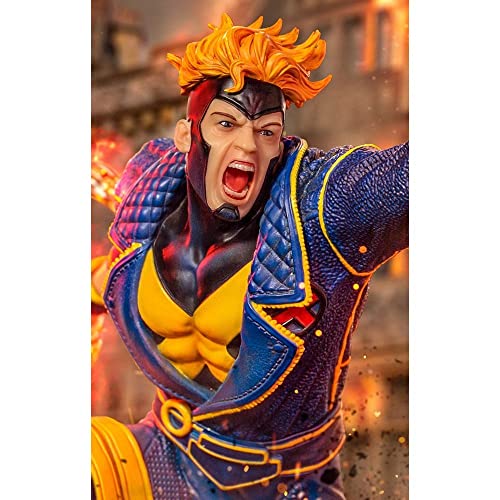 Iron Studios- X-Men Havok 1/10 Art Statue Estatuas, Multicolor, 1:10 (79846)