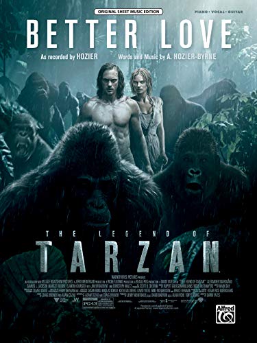 Better Love from the Legend of Tarzan: Piano/vocal/guitar, Sheet