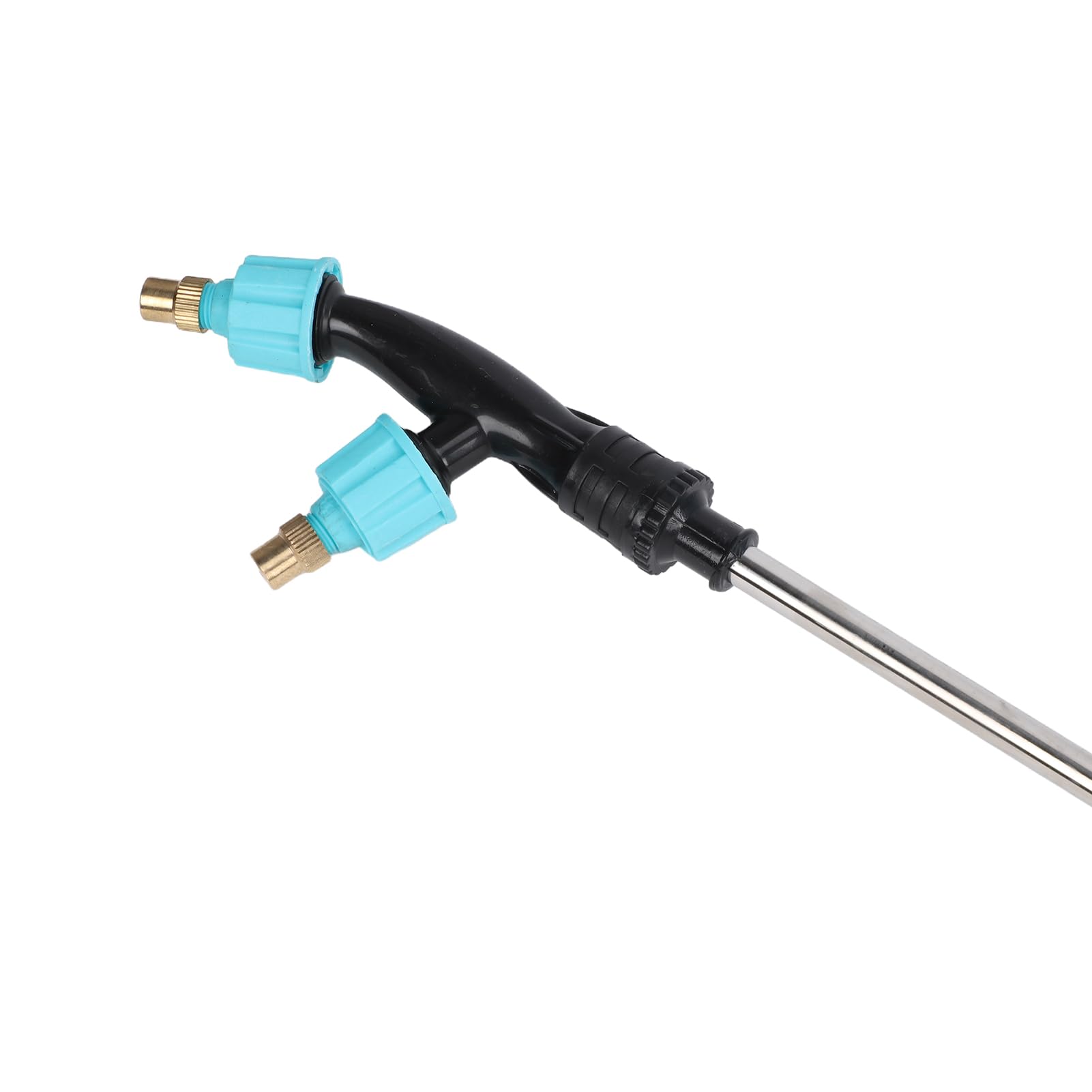 Spruzzatore Alimentato a Batteria, Spruzzatore da Giardino Ricaricabile da 10 Litri 2400 MAh, Pompa Elettrica dell'acqua con 2 velocità 3 Ugelli Bacchetta Estensibile Cinghia Regolabile per