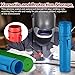 Zonon 4 Pcs Electrode Rod Storage Tube 14 Inch Airproof and Waterproof Welding Rod Holder for Canister(Red,Blue,Green Orange)