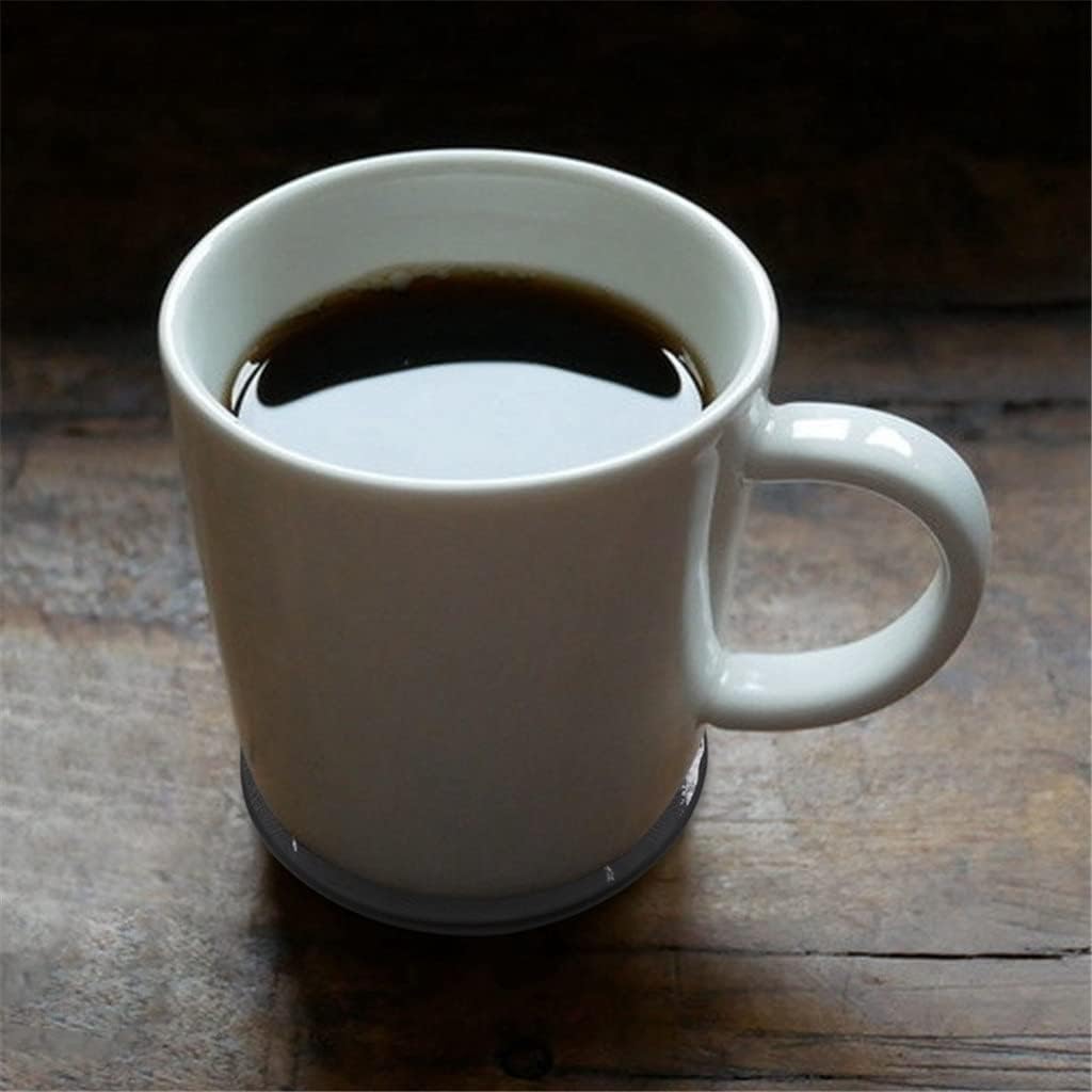 Coasters For Drinks 12-Piece With Holder,Marble Black Round Cup Mat Pad Set Of Home And Kitchen Use