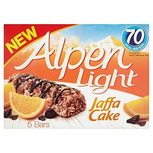 Alpen Light Jaffacake bars 5 x 19g