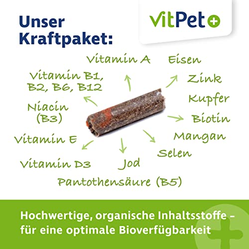 VitPet+ Daily Natural Minerals – Premium Mineralfutter Pferde im 4 kg Eimer inkl. Dosierlöffel – Getreidefrei mit hochwertigen organischen Verbindungen von Zink und Selen