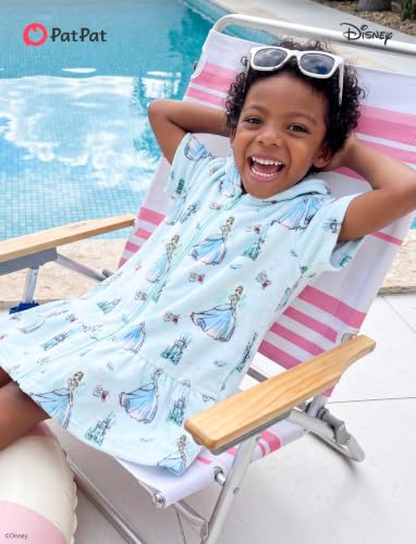 Image of Disney Princess Frozen Stitch Marvel Minnie Girl Swim Cover Up Terry Cloth Swimsuit Coverup Zip-up Bathing Suit Wrap Hooded