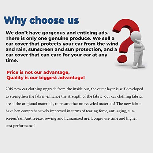 Image of CARMATE Parachute Custom Fitting Waterproof Car Body Cover for Porsche Cayenne - Blue (Without Side Mirror & Antenna Pockets)