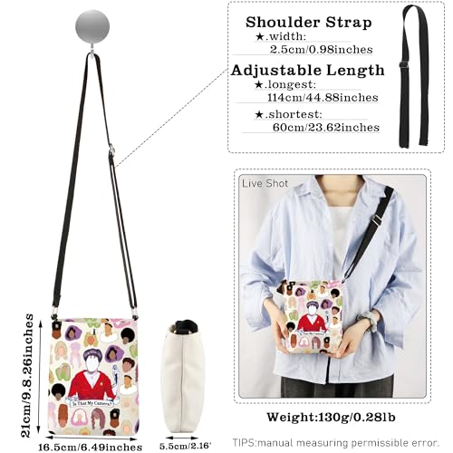 CMNIM TV Show Merch Is That My Camera Crossbody Bag Quote Shoulder Tv Show Gifts for Queeen Fan Shoulder Bag4