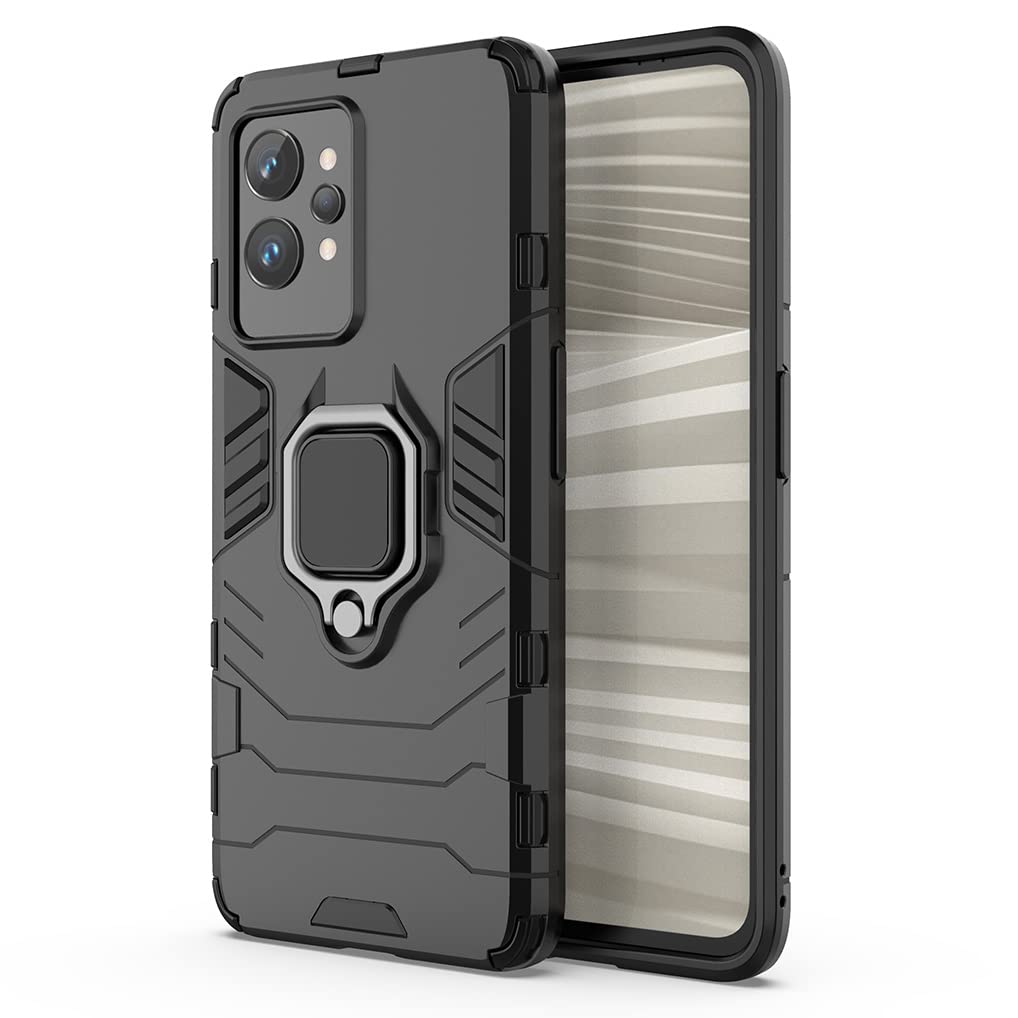 KJYFOANI Hoesje voor Realme GT8 Pro (6,79 inch), zwart