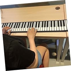 Vaguelly 1 Ensemble 88 Rouleaux 88 Touches De Piano Clavier Portable Instruments De Piano Pianos À Clavier 88 Touches Piano Électronique 88 Touches Instrument De Piano Instrument De – Image 3