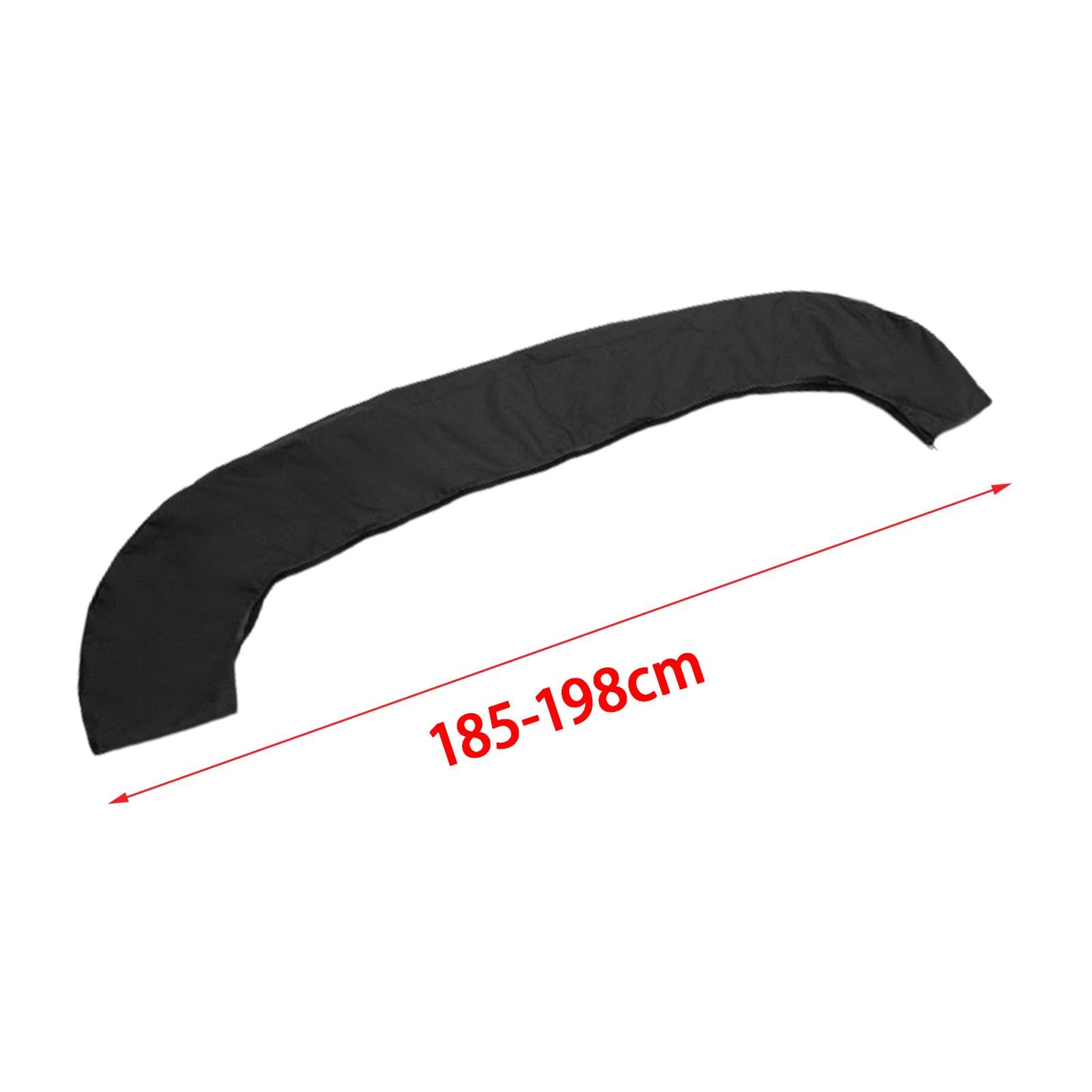 MagiDeal Housses Pour Bateaux, Couverture De Botte Supérieure Bimini Durable Sans Cadre, Ombre De Bateau Extérieure, Protège Taches Eau Salée, Soleil Chaud, Pluie Et Poussière, 4BOW 73 à 78W