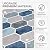 Walanz 10 Sheets Peel and Stick Backsplash, Self Adhesive Wall Tiles, 3D Adhesive Tile Backsplash, 12"x12"Morocco Premium Self Adhesive Wall Tiles Peel and Stick for Kitchen, RV(Mist Blue Diamond)