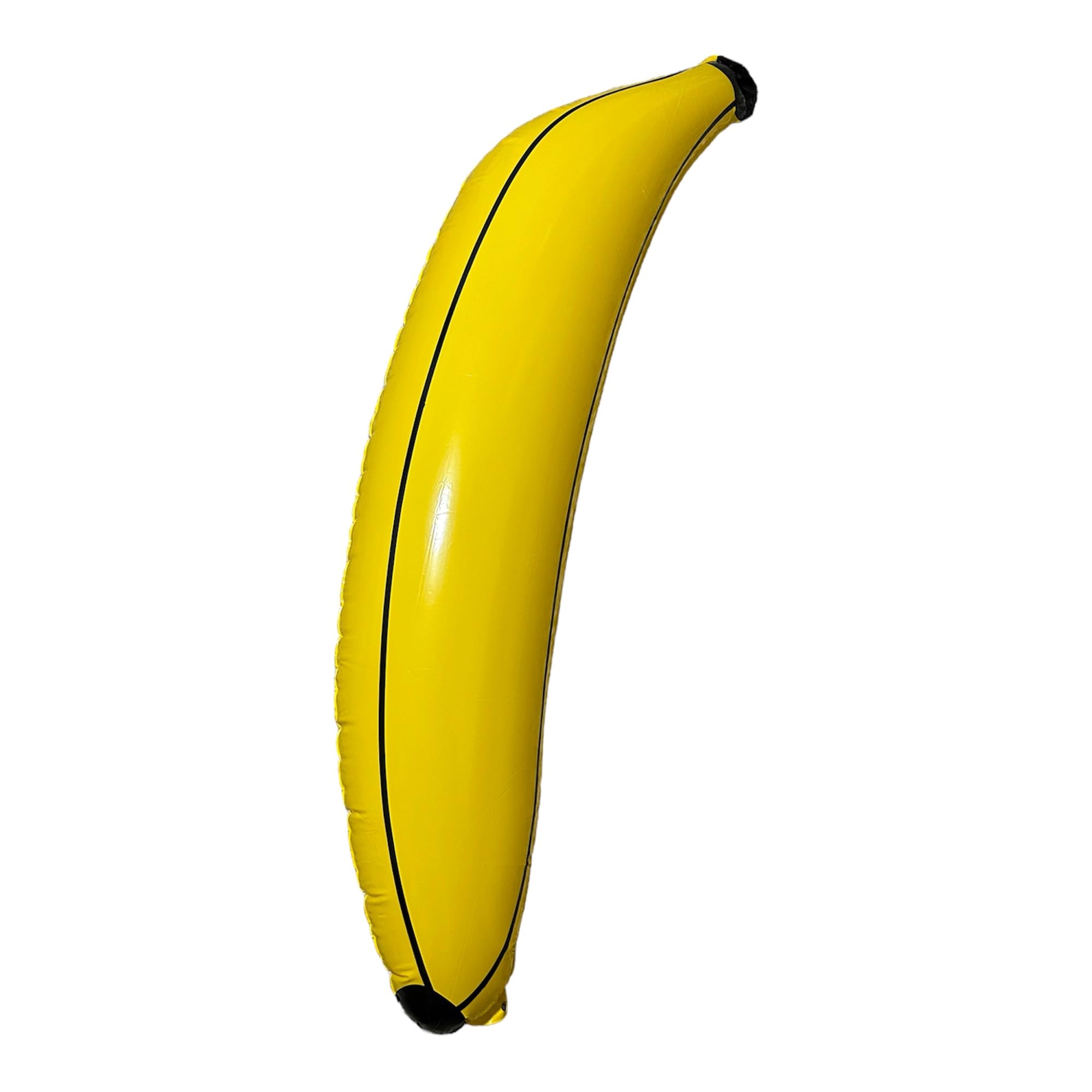 Plátano Inflable XXL Banana Hinchable 162CM Jugete para Piscina, Decorativo para Fiestas de Carnaval, hawaiianas o temáticas