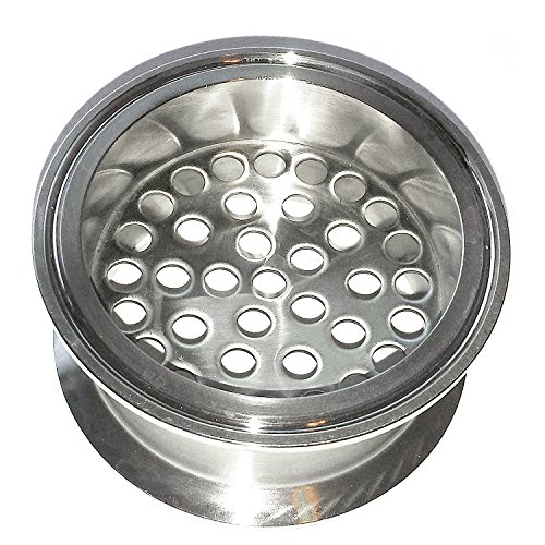 Image of HFS(R) 3 inch Tri Clamp Filter Plate, Middle Weld, High Pressure Sanitary Fitting with 6mm Holes Stainless Steel 304