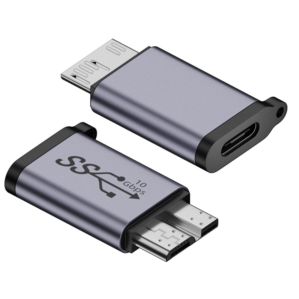 Hoopoocolor Adattatore Da ini Usb A Usb C, Ricarica E Sincronizzazione