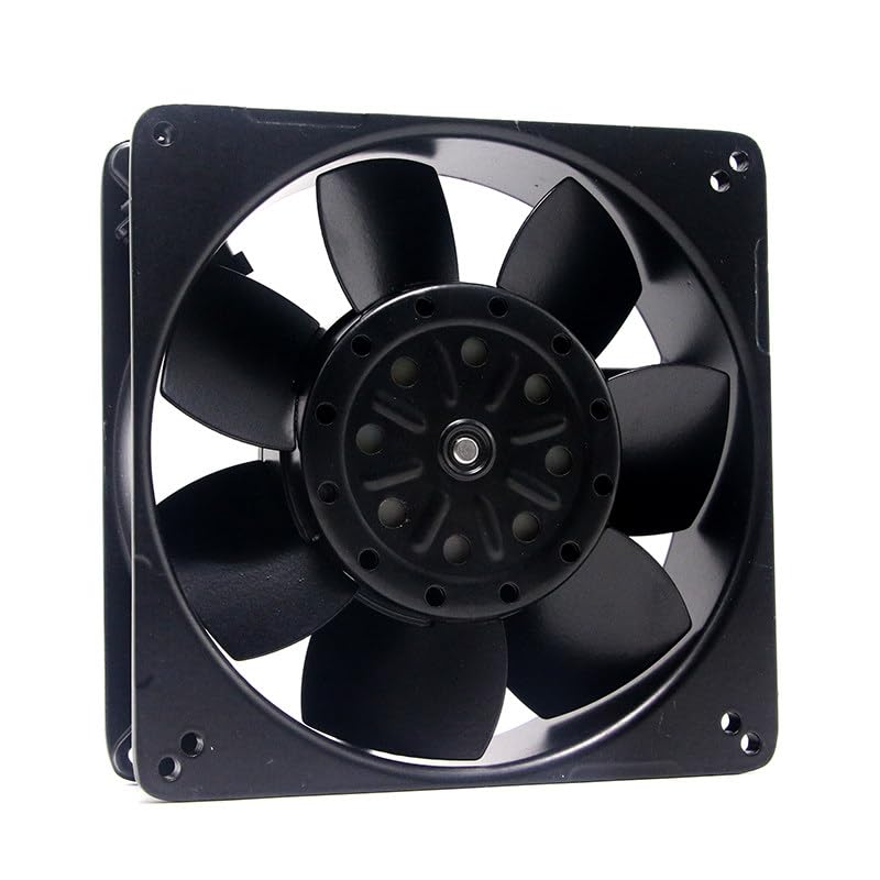 5656S 135x135x38mm 230V AC 30W All-Metal High-Temperature Resistant Fan for Electrical Control Cabinets & Industrial