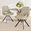 2 Light Coffee Chairs