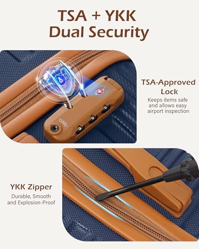 LONG VACATION 6 Piece Luggage Set