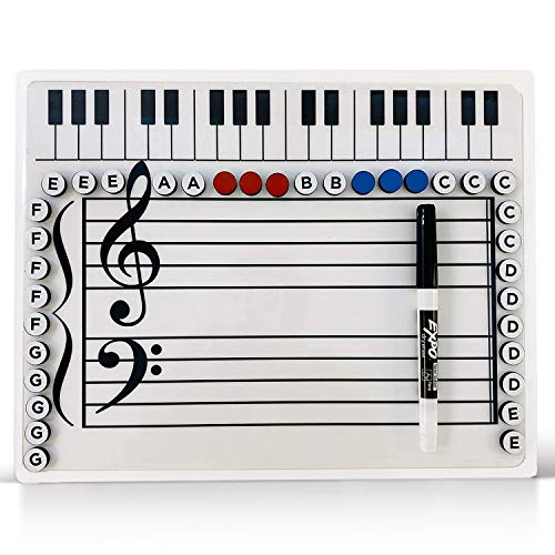 Music Magnetic Dry Erase Board