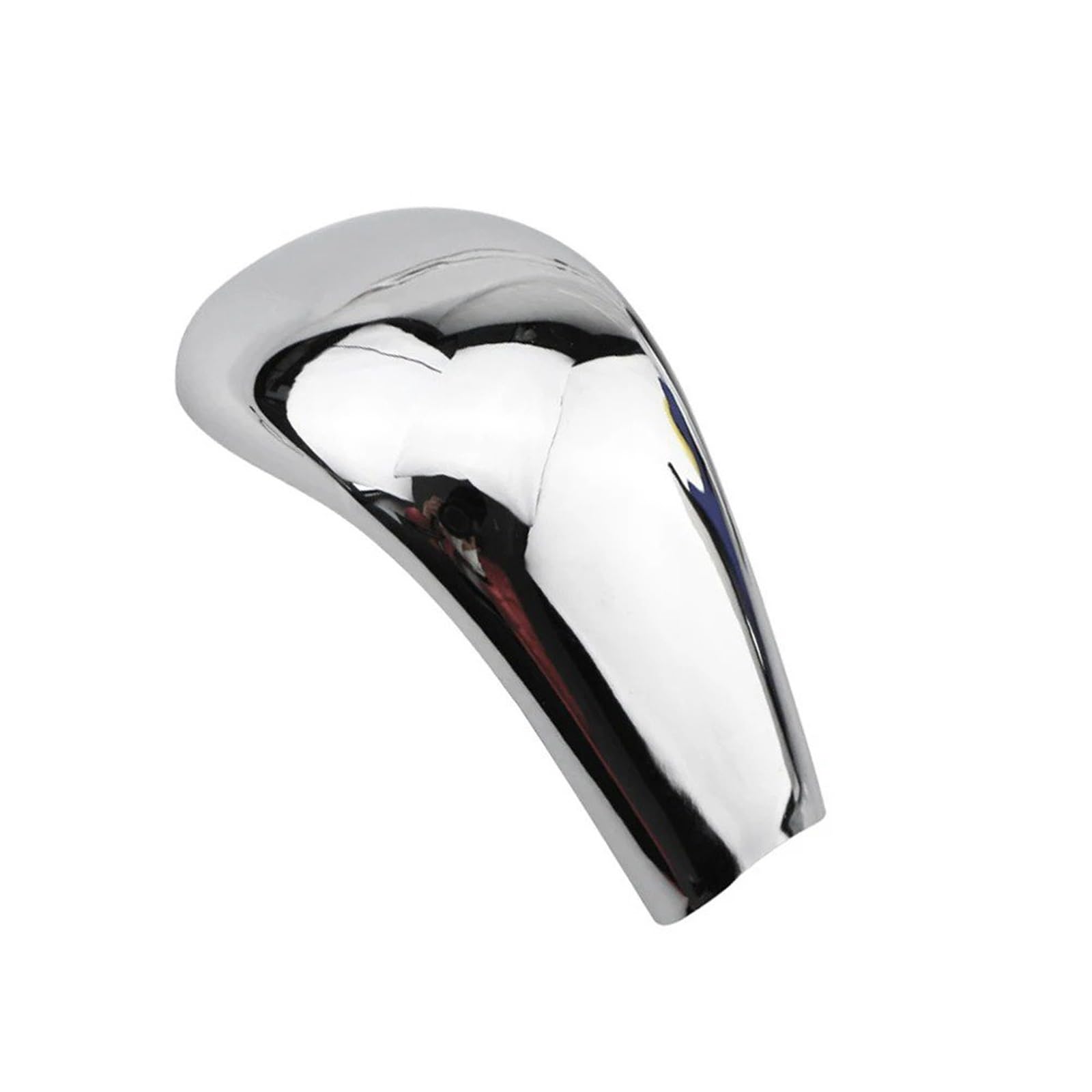 Xexjhqq Mirror Silver Gear Stick Knob For Nissan For Xtrail T32 For Rogue 2014-2020 Gear Head Trim Car Shift Knob Cover Handle Ball Collars(Mirror Silver)
