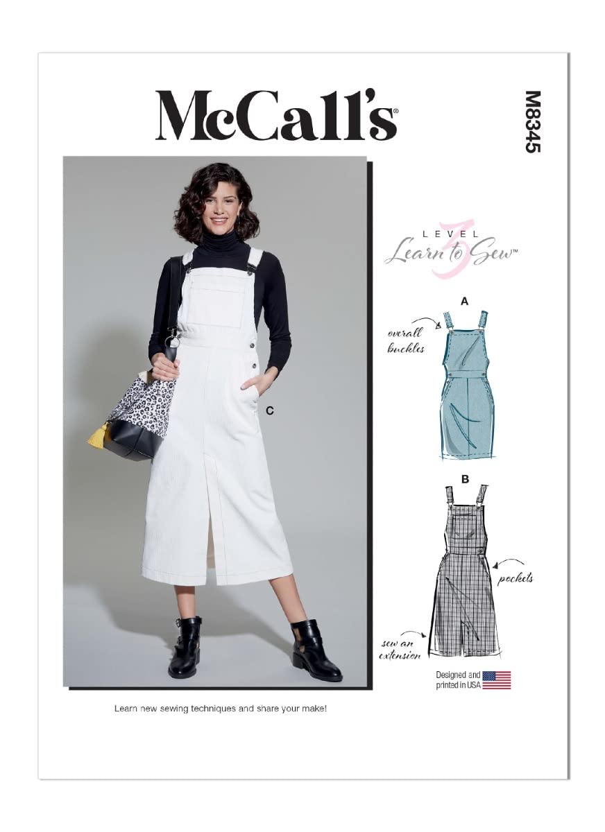 McCall's Sewing Pattern 8453 - Misses' Skirt In Two Lengths, Size: Y5