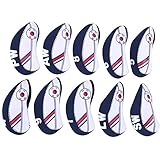callaway golf irons 2019 [Protección de Neprene Premium] Estas carpas de hierro de golf de alta calidad se elaboran con el neopreno elástico duradero que proporciona una protección superior para sus valiosos clubes. Los gruesos cojines del material contra los impactos, mientras que el revestimiento interno liso evita los rasguños. Diseñadas para soportar el uso regular, estas cubiertas mantienen su forma y elasticidad redonda después de la ronda.