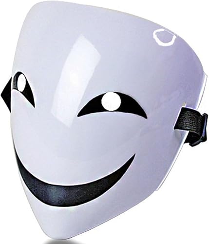 Japanese Tengu Hiruko Cosplay Role Play Smile Mask Adult Halloween Party Costume PVC