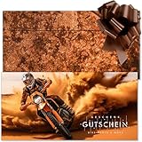 GESCHENKGUTSCHEINcom - 25 Geschenkgutscheine mit Umschlag & Schleife - Formulare mit Motiv für Mopeds Motorradzubehör Motorradgeschäft SP9245-2-25