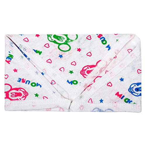 Image of Baby 100% Cotton Reusable Towel Nappies | Ultra Soft, & Washable Printed Cloth for Newborns | Gentle Cloth Diapers for Babies | Skin-Safe, Absorbent & Easy to Wash | Eco-Friendly (Pack of 6)