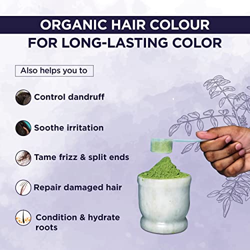 TruHabit Indigo Powder Orgánico para Color de Cabello 200 g miniatura 2