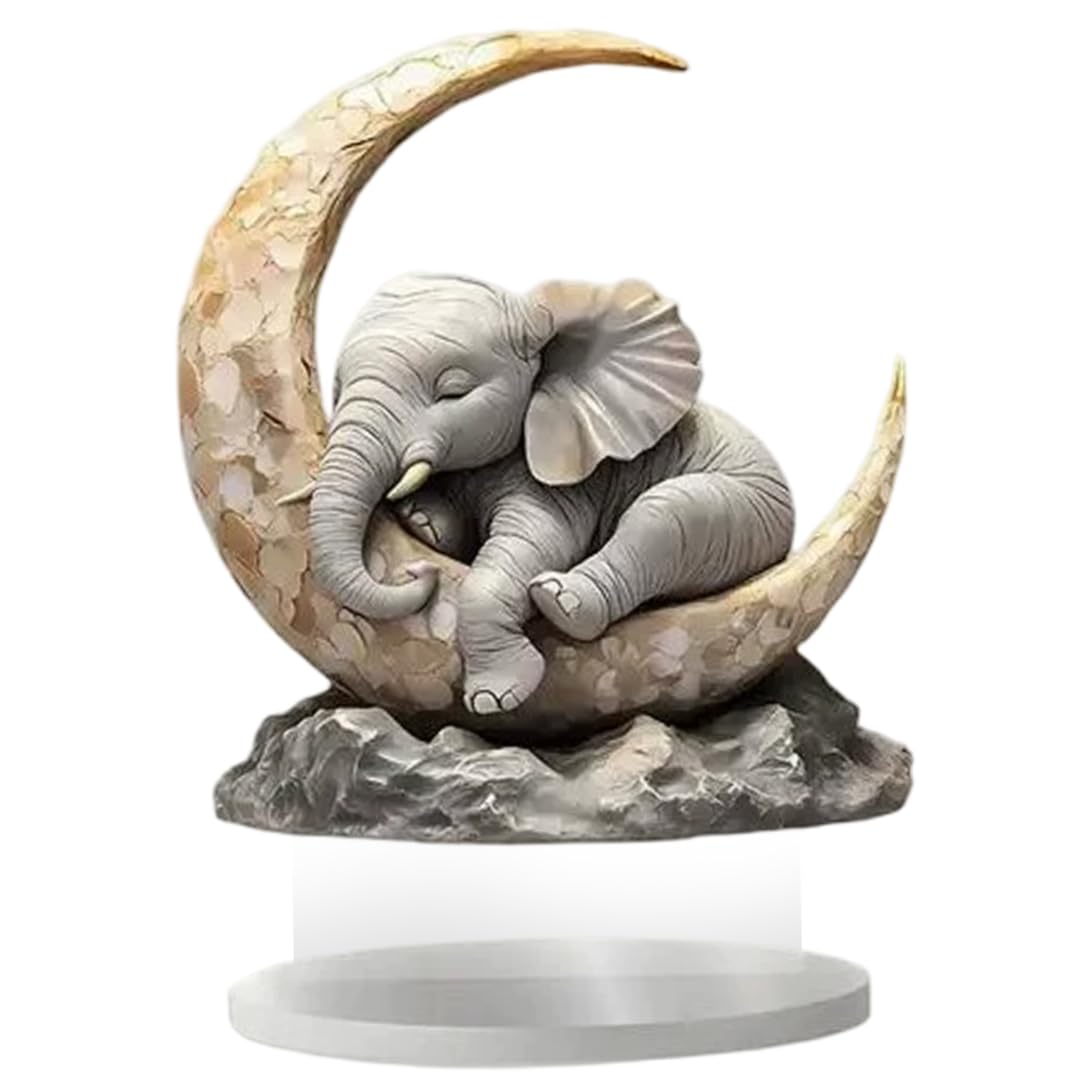 Décoration table éléphant acrylique : l'atout charme pour votre salon cet été