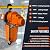 YATOINTO Electric Chain Hoist 1/2Ton, 10Ft Wired Remote Control w/Emergency Stop Switch Swivel Hook Max Load 1100lbs Max Lift Height 10 Ft 120V Overhead Crane Hoist for Garage Ceiling