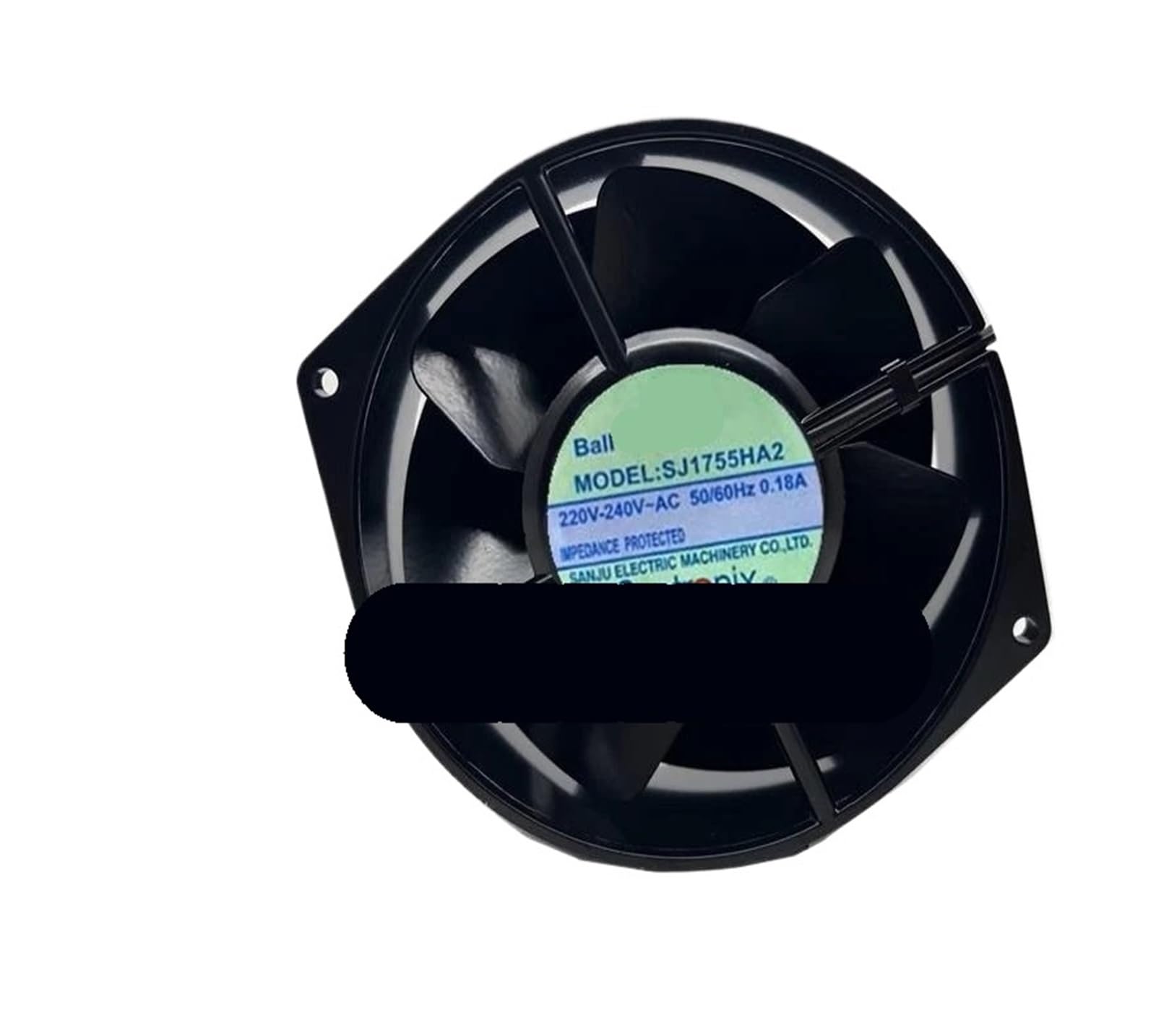 Ventilateur de refroidissement SJ1755HA2 axial en métal haute durabilité