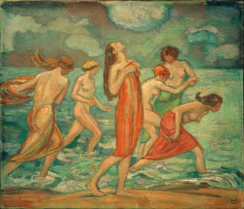 Tableau Hofmann Baigneuses pour sublimer et habiller un grand mur vide