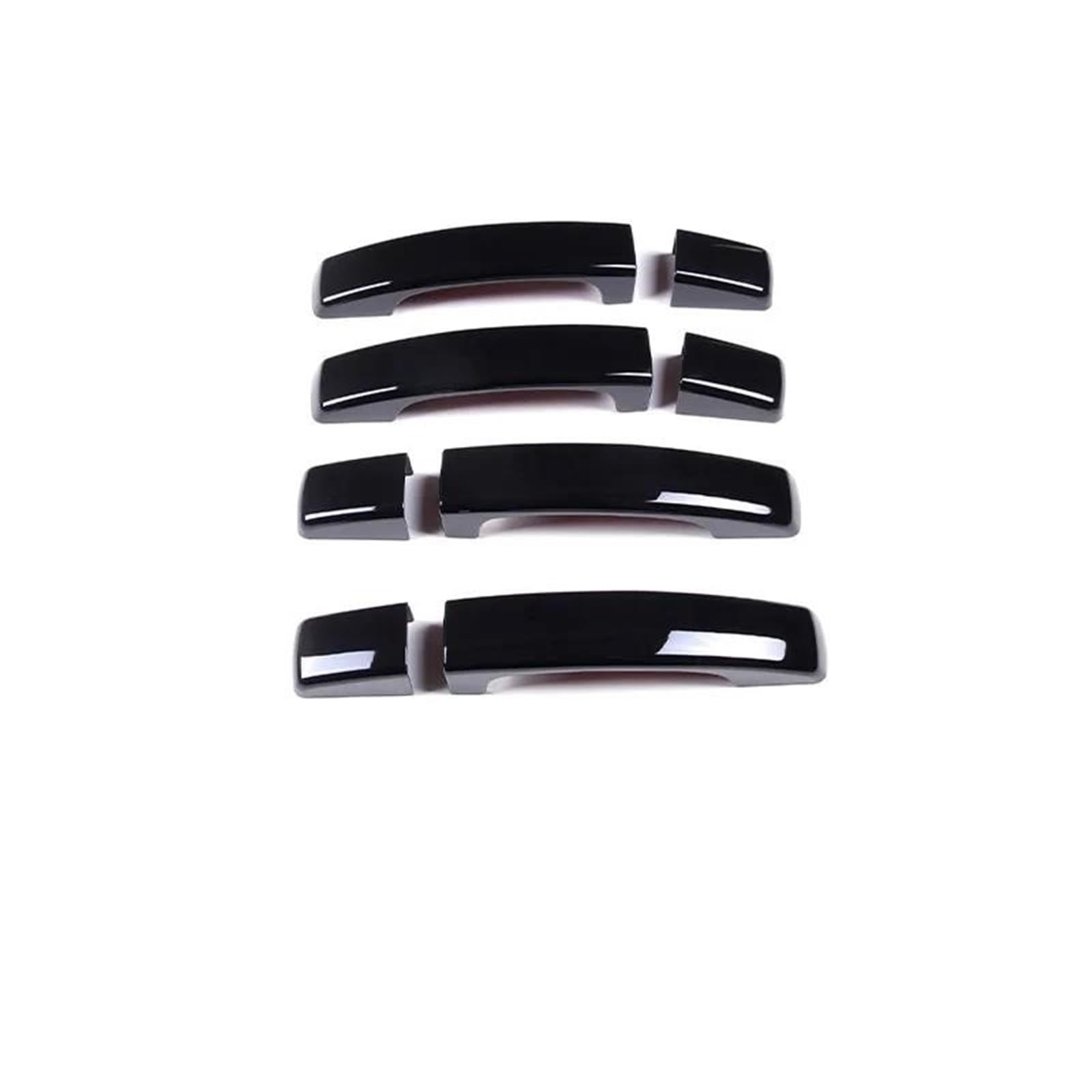 ZAPORA 8pcs Car Door Handles Decorative Cover Trim for Land for Rover for Discovery 4 LR4 RR Sport for Freelander(Style 1)