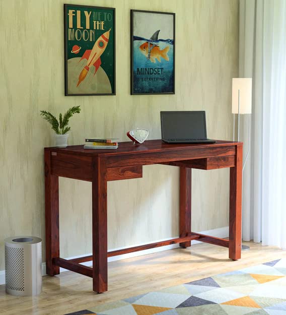 Craftswood Sheesham Wood Study Table for Home Office Work Station