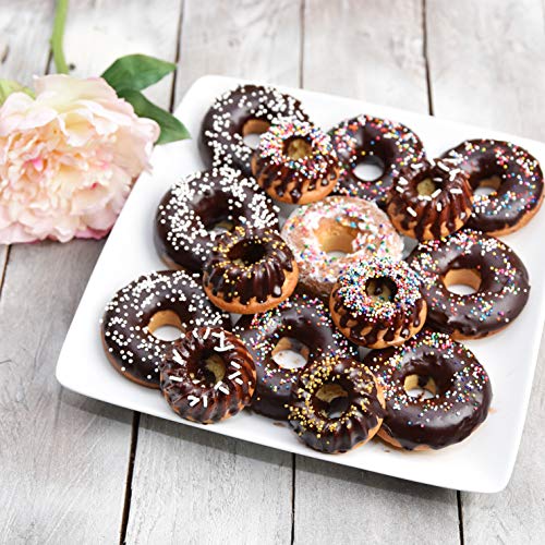 image for BitimexHome Silicone Baking Mold Donut Pan Set - 9 Hole Large Silicone