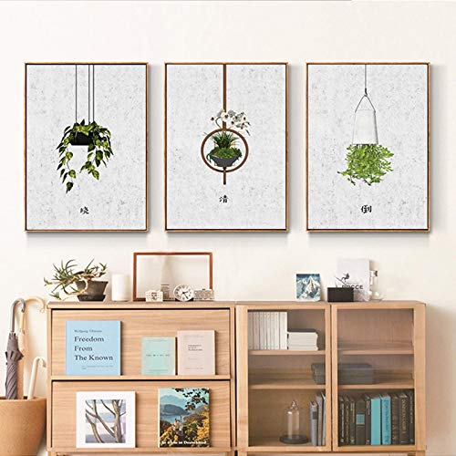Toile style encre de chine grand format pour habiller un grand mur vide