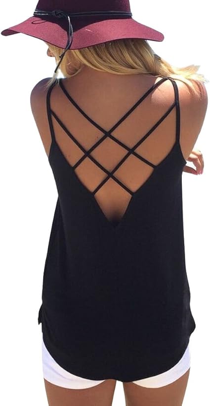 Damen Tank Top Unterhemd - Drape Wasserfallausschnitt Mit Integrierten Cups