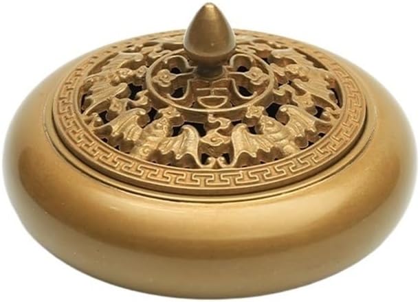 Ornament Incense Holder Household Brass Incense Burner Indoor Holder Home Living Room Decorations Office Accessories