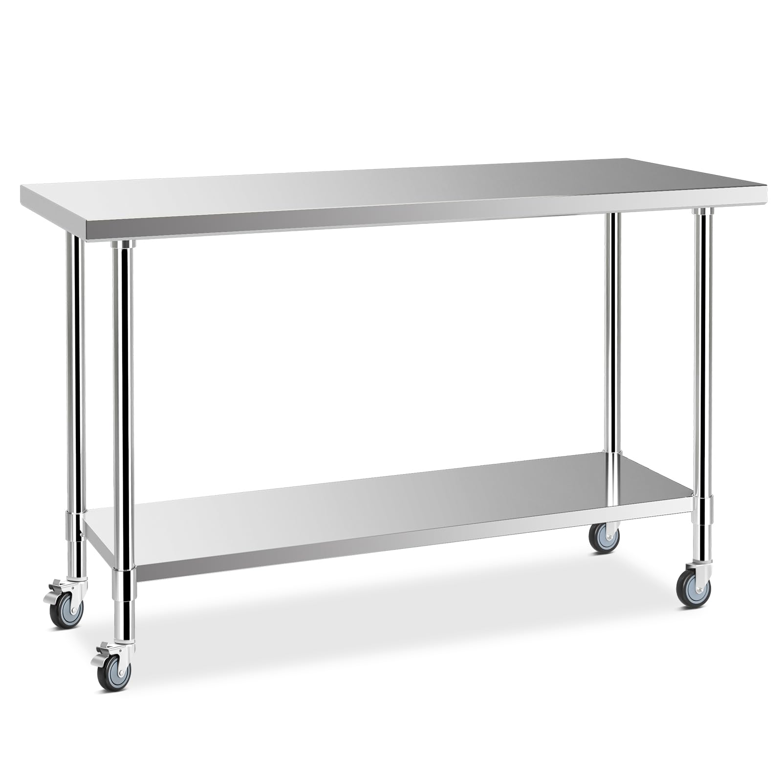 Toolsempire Prep Table with Wheels, 60